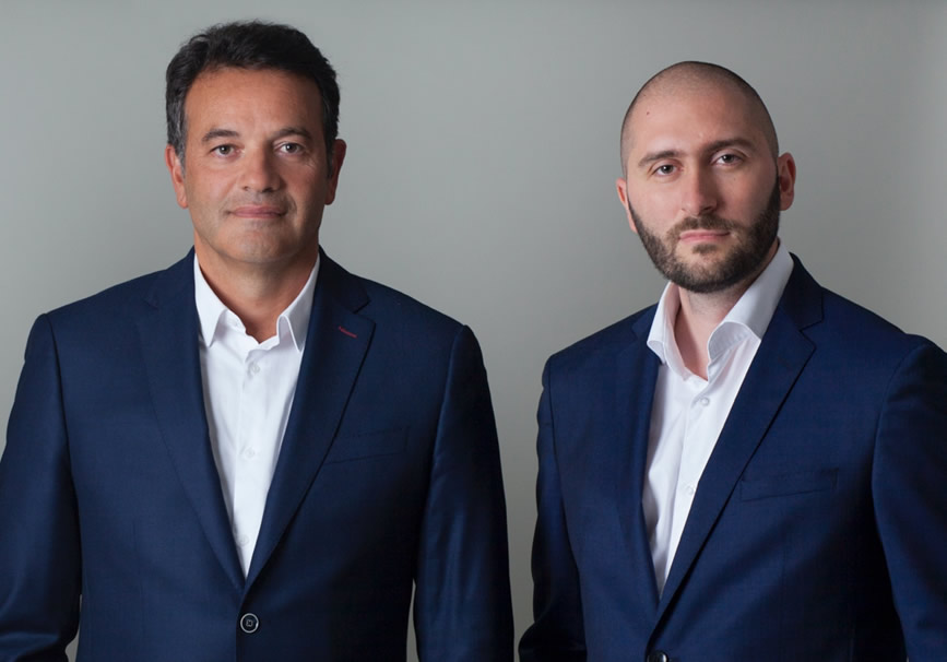 David Giuly et Robin Soulier d'Immo City